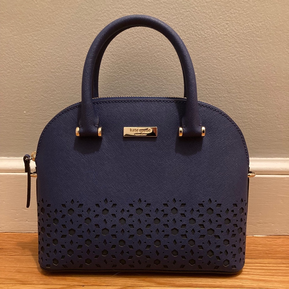 Kate Spade Blue Purse with Strap